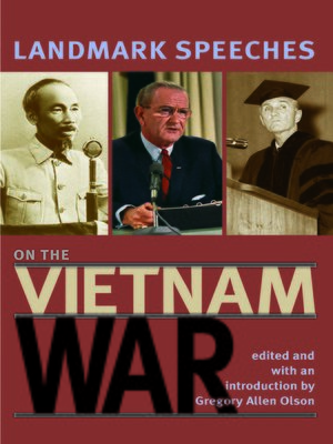 cover image of Landmark Speeches on the Vietnam War